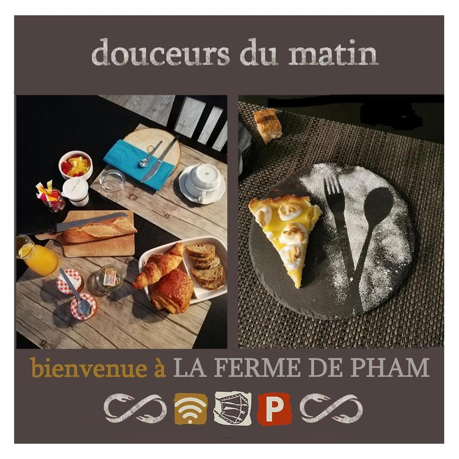 La Ferme De Pham Bed & Breakfast Belberaud ภายนอก รูปภาพ